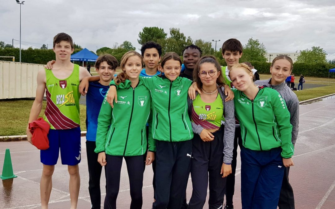 De la pluie en terre Bazadaise pour nos minimes