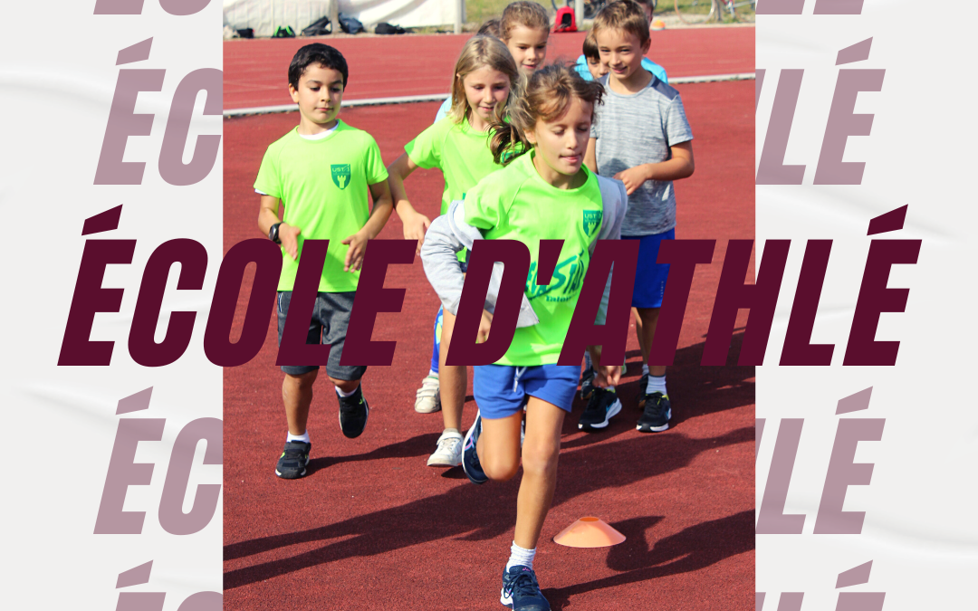 Report rentrée de l&rsquo;école d&rsquo;athlétisme