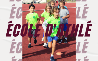 Report rentrée de l’école d’athlétisme