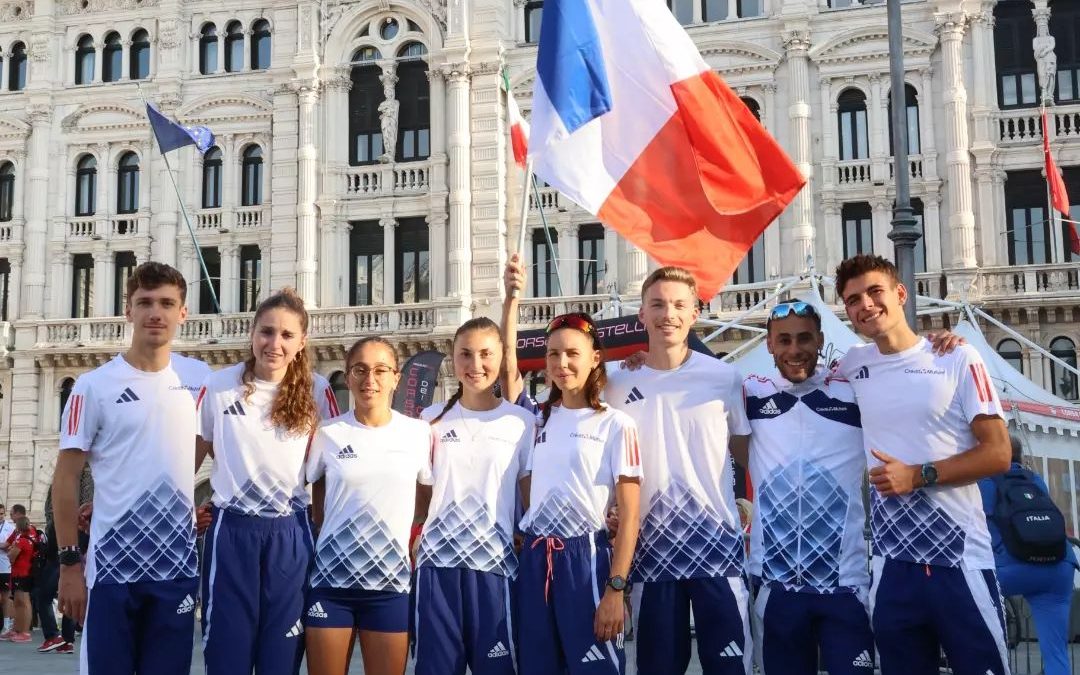 Inès Hamoudi et Etienne Daguinos vendangent les médailles et les performances !!