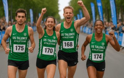 LES COUREURS SUR ROUTE A LA FÊTE!