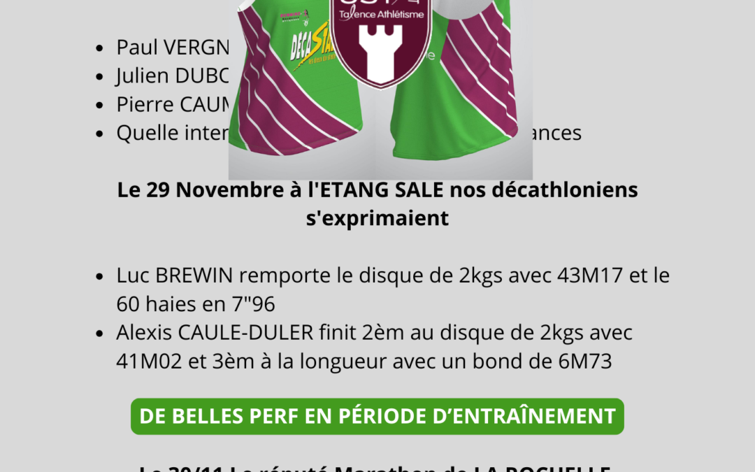 PREMIERE COMPETITION EN SALLE A BORDEAUX LAC